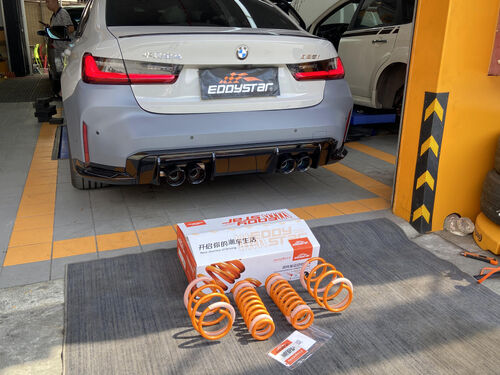 সম্পর্কে সর্বশেষ কোম্পানী কেস BMW 325i Upgraded with High-Performance Short Springs, Unlocking a Trendy & Thrilling Driving Lifestyle