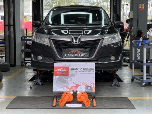 সম্পর্কে সর্বশেষ কোম্পানী কেস 2017 Honda Crider 1.8L Upgraded with EDDY Adjustable Comfort Shock Absorbers via Modification Instead of Maintenance