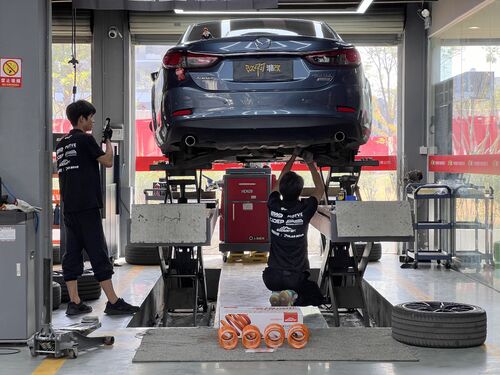 সম্পর্কে সর্বশেষ কোম্পানী কেস Mazda Atenza + EDDY Sport Short Springs｜Super Cool & Comfortable!