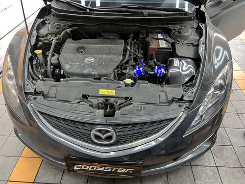 সম্পর্কে সর্বশেষ কোম্পানী কেস Mazda 6 EDDY Vortex কার্বন ফাইবার ইনটেক বক্সের সাথে আপগ্রেড করা হয়েছে｜পাওয়ার আপগ্রেড · Vortex Essence