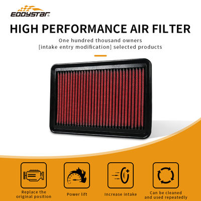 গুণ  Giulia Stelvio High Flow Air Filter Washable Easy Installation Auto Air Filter কারখানা