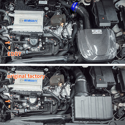 Muscle Cars Trumpchi Shadow Leopard 1.5T 21-24 এর জন্য ম্যাট কার্বন ইনটেক বক্স